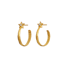 Indlæs billede til gallerivisning MAANESTEN Winona Grande Earrings (guld/sølv)
