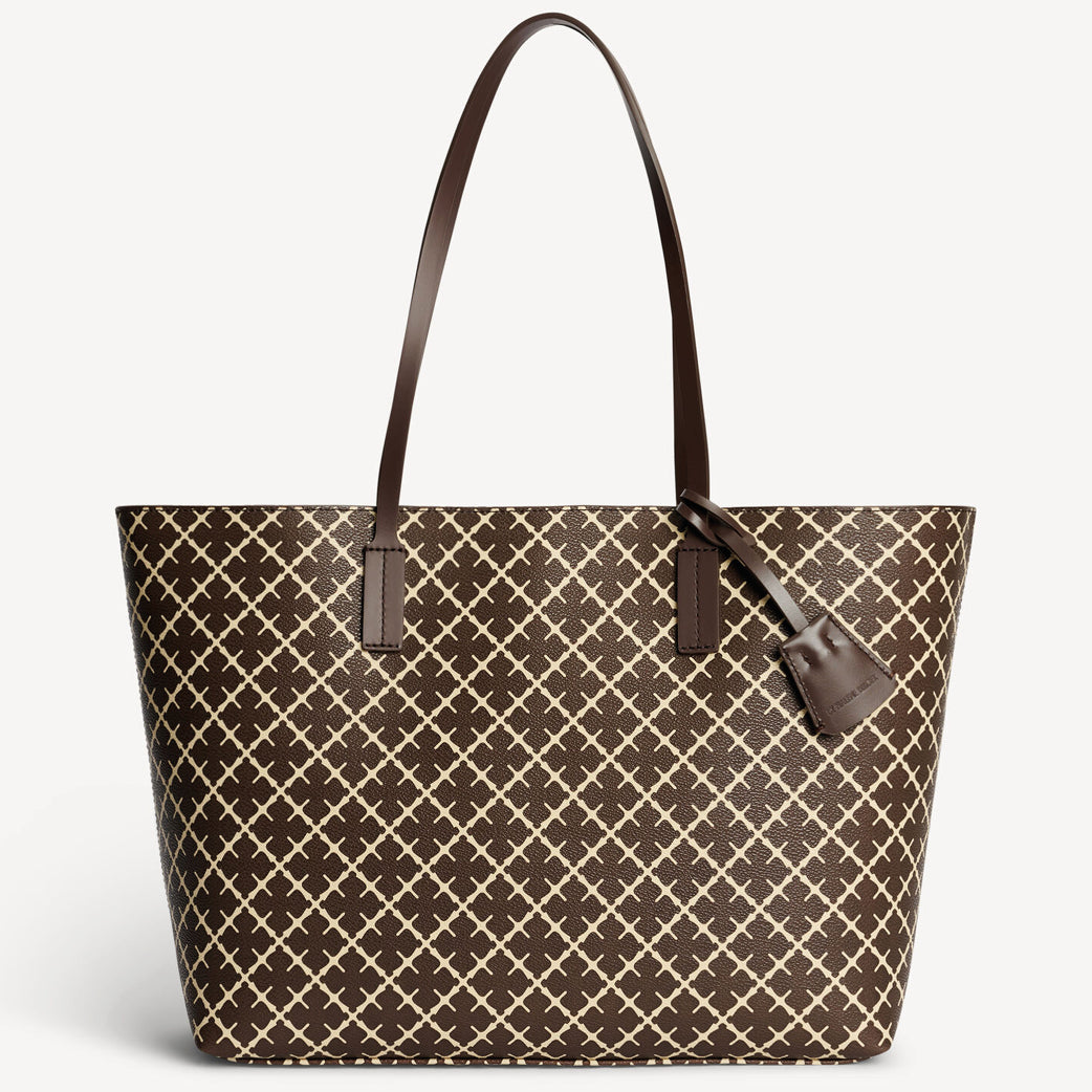 BY MALENE BIRGER Abigail Tote Bag Warm Brown