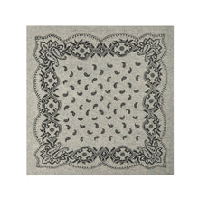 Indlæs billede til gallerivisning NEO NOIR Adelina Paisley Knit Scarf Grey Melange
