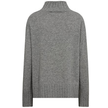 Indlæs billede til gallerivisning MOS MOSH Aima Cashmere Highneck Sharkskin
