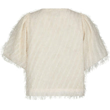 Indlæs billede til gallerivisning NEO NOIR Aisa Frilly Blouse Creme
