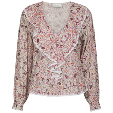 Indlæs billede til gallerivisning NEO NOIR Ajda Paisley Dance Blouse Rose
