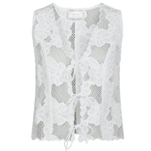 Indlæs billede til gallerivisning NEO NOIR Alboa Embroidery Top Off White

