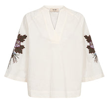 Indlæs billede til gallerivisning MOS MOSH Aleysa Popli Blouse Ecru
