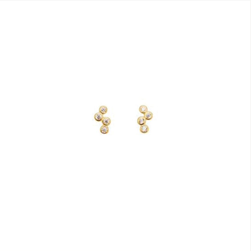 PICO COPENHAGEN Alice Crystal Studs