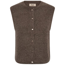 Indlæs billede til gallerivisning MOS MOSH Almine Thora Knit Vest Falcon
