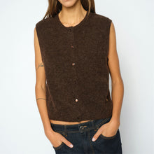Indlæs billede til gallerivisning MOS MOSH Almine Thora Knit Vest Delicioso
