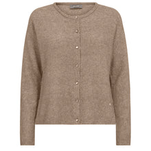 Indlæs billede til gallerivisning MOS MOSH Almine Knit Cardigan Roasted Cashew
