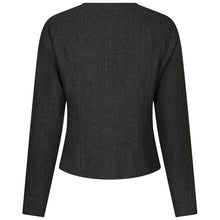 Indlæs billede til gallerivisning NEO NOIR Amanda Herringbone Jacket Antracit
