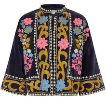 Indlæs billede til gallerivisning LOLLYS LAUNDRY Amby Jacket Dark Blue
