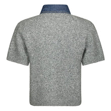 Indlæs billede til gallerivisning NEO NOIR Amoria Knit Cardigan Grey Melange
