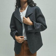 Indlæs billede til gallerivisning HEYANNO Amuse Wool Jacket Grey Melange
