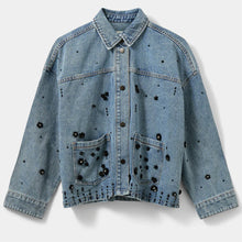 Indlæs billede til gallerivisning SOFIE SCHNOOR Amaya Boxy Denim Jacket Denim Blue
