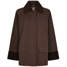 Indlæs billede til gallerivisning NEO NOIR Anastacia Cord Jacket Brown
