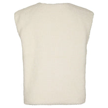 Indlæs billede til gallerivisning NEO NOIR Anjanna Teddy Vest Ivory
