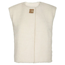Indlæs billede til gallerivisning NEO NOIR Anjanna Teddy Vest Ivory
