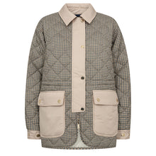 Indlæs billede til gallerivisning MOS MOSH Anna Rye Check Jacket Doeskin
