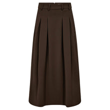 Indlæs billede til gallerivisning CO&#39; COUTURE Anya Pleat Skirt Brown
