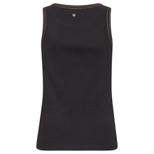 Indlæs billede til gallerivisning MOS MOSH Ara Rib Tank Top Black
