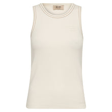 Indlæs billede til gallerivisning MOS MOSH Ara Rib Tank Top Ecru
