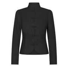 Indlæs billede til gallerivisning NEO NOIR Ardena Linen Blazer Black
