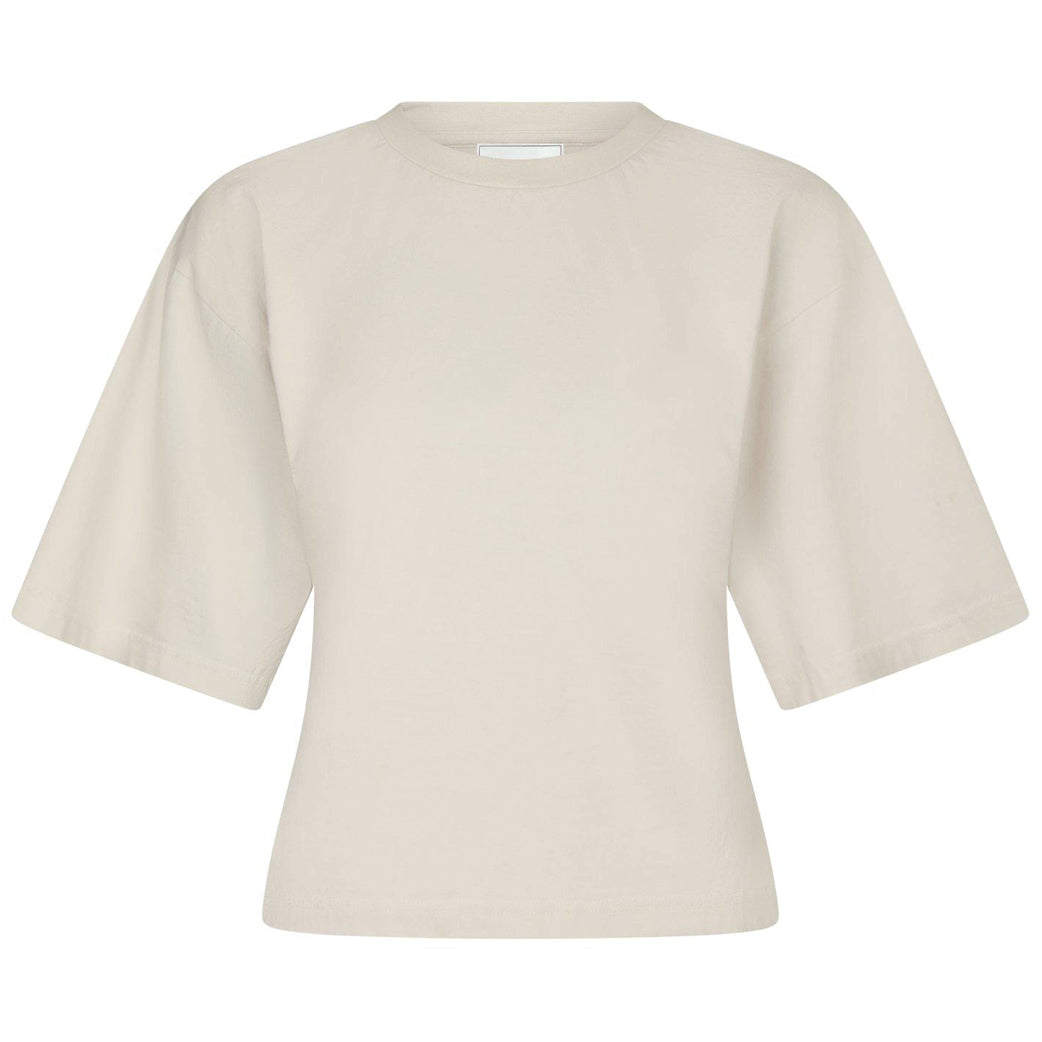 NEO NOIR Asha Boxy Tee Ivory