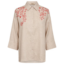 Indlæs billede til gallerivisning MOS MOSH Audri Coleen Shirt Clay
