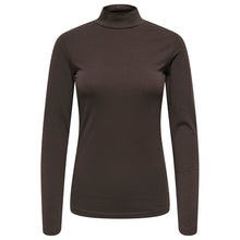 Indlæs billede til gallerivisning JDY Ava New Turtleneck Top Chocolate Torte
