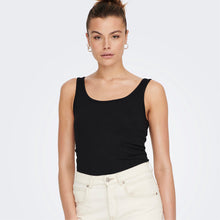 Indlæs billede til gallerivisning JDY Ava S/L Tank Top Sort
