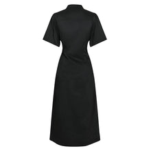 Indlæs billede til gallerivisning NEO NOIR Baia Poplin Dress Sort
