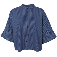 Indlæs billede til gallerivisning BLACK COLOUR Bcally Loose Shirt Navy
