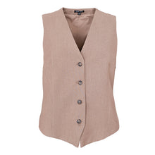 Indlæs billede til gallerivisning BLACK COLOUR Bcamina Tail Vest Latte
