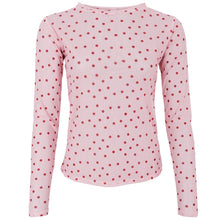 Indlæs billede til gallerivisning BLACK COLOUR Bcannie Mesh Blouse Rose Dot
