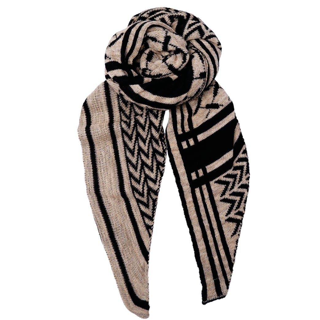 BLACK COLOUR Bcbex Triangle Scarf Latte