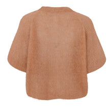 Indlæs billede til gallerivisning BLACK COLOUR Bcbjoerk Patent Knit Cardigan Camel
