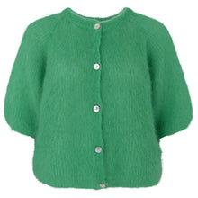 Indlæs billede til gallerivisning BLACK COLOUR Bcbjoerk Patent Knit Cardigan Green
