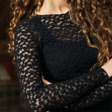 Indlæs billede til gallerivisning BLACK COLOUR Bcblair Ls Lace Blouse Black
