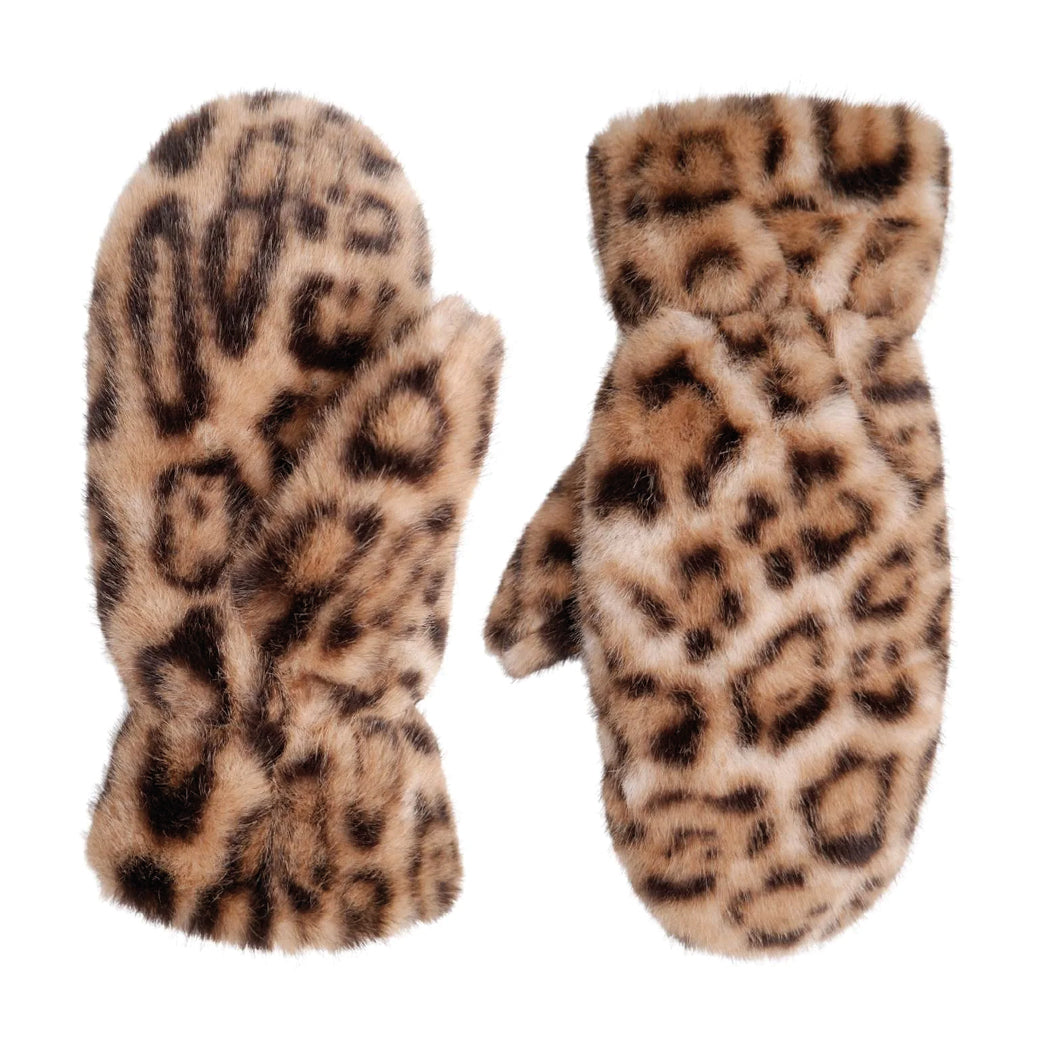 BLACK COLOUR Bcblaze Soft Mittens Natural Leo