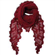 Indlæs billede til gallerivisning BLACK COLOUR Bccamille Winter Scarf Wine
