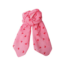 Indlæs billede til gallerivisning BLACK COLOUR Bcclaudine Mini Scarf Pink Red
