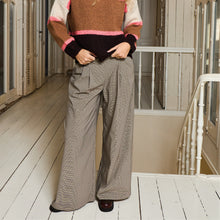 Indlæs billede til gallerivisning BLACK COLOUR Bcdavina Art Wide Leg Pant Brown
