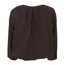 Indlæs billede til gallerivisning BLACK COLOUR Bcdavina Balloon Blouse Coffee
