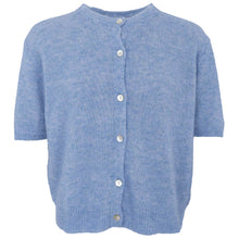 Indlæs billede til gallerivisning BLACK COLOUR Bcdell SS Cardigan Light Blue
