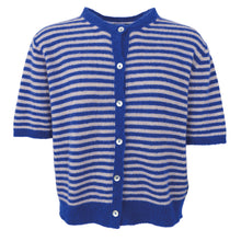 Indlæs billede til gallerivisning BLACK COLOUR Bcdell Stripe Cardigan Blue
