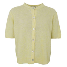 Indlæs billede til gallerivisning BLACK COLOUR Bcdell SS Cardigan Light Yellow
