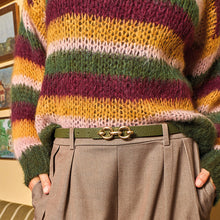 Indlæs billede til gallerivisning BLACK COLOUR Bcelsa Stripe Jumo Army
