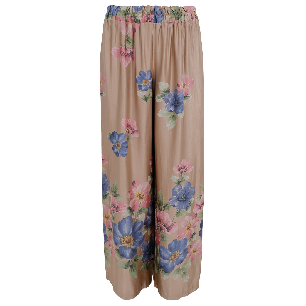 BLACK COLOUR Bcemme Flower Pants Frappe