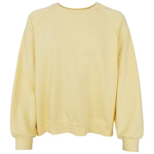 Indlæs billede til gallerivisning BLACK COLOUR Bcevy Raglan Sweatshirt Light Yellow
