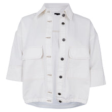 Indlæs billede til gallerivisning BLACK COLOUR Bcizzy Jacket Off White

