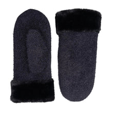Indlæs billede til gallerivisning BLACK COLOUR Bckeeley Mittens Black
